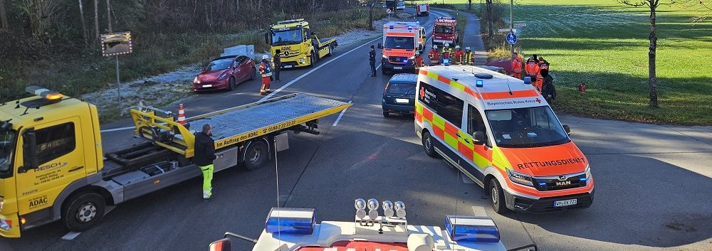 Read more about the article Einsatz „Verkehrsunfall mit zwei PKWs“