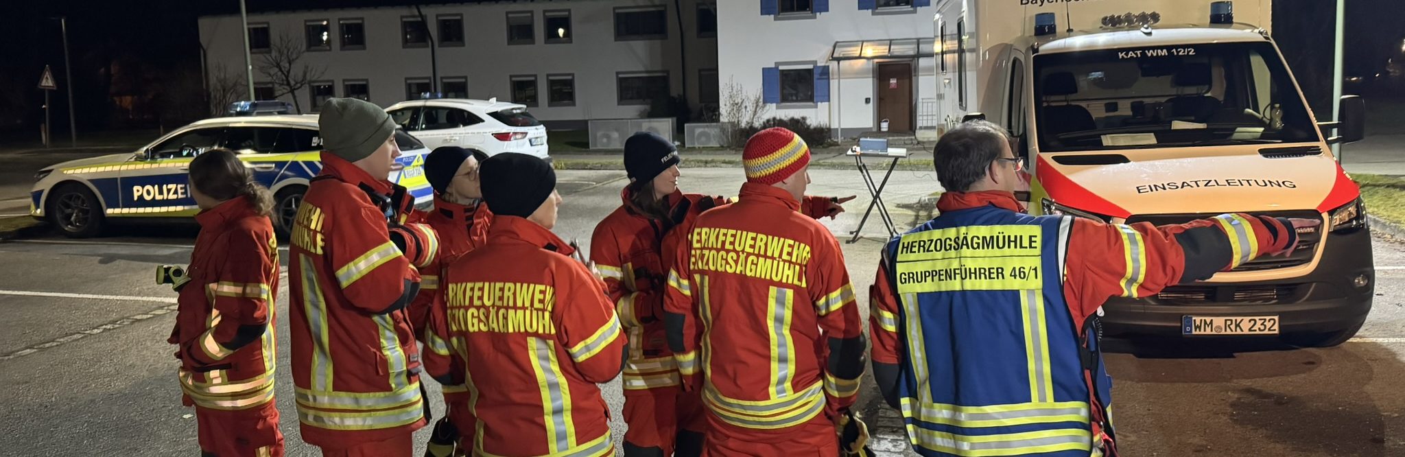 Mehr über den Artikel erfahren Einsatz „Vermisstensuche“ in Herzogsägmühle