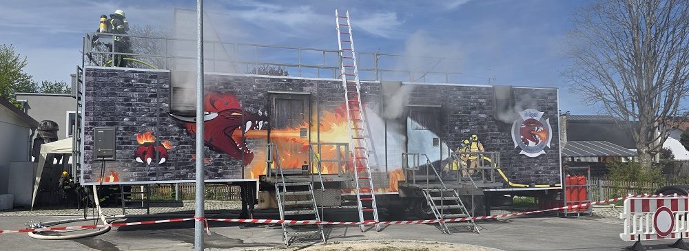 Mehr über den Artikel erfahren FireDragon – gasbefeuerter Brandcontainer