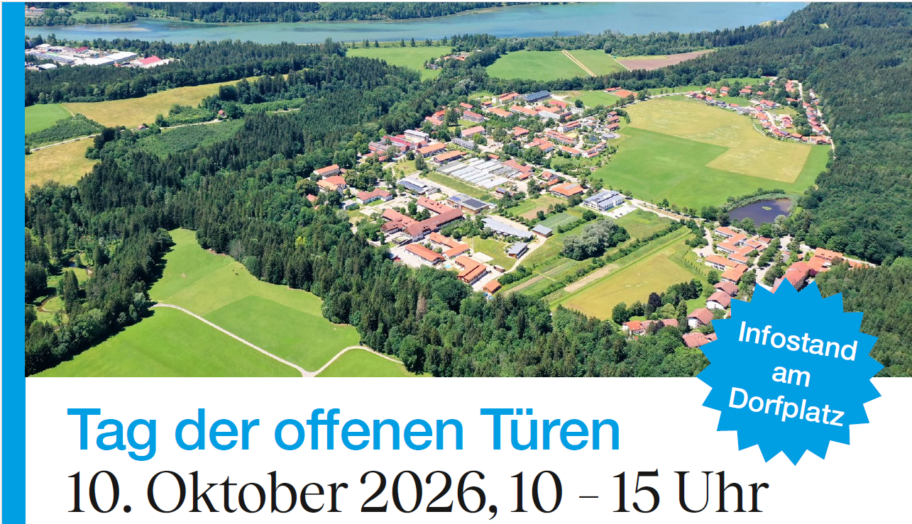 Mehr über den Artikel erfahren Tag der offenen Türen in Herzogsägmühle findet statt!